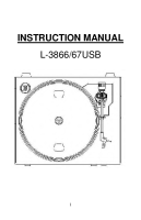 Lenco L-3866-USB-L-3867-USB - Owners Manual